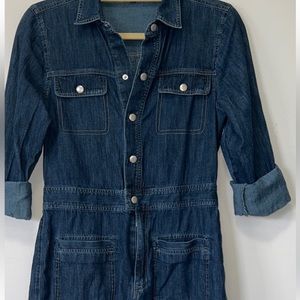 EXPRESS Denim Romper